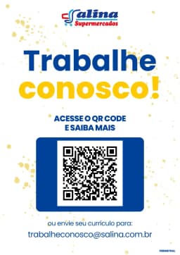 QR Code do canal de RH do Salina Supermercados